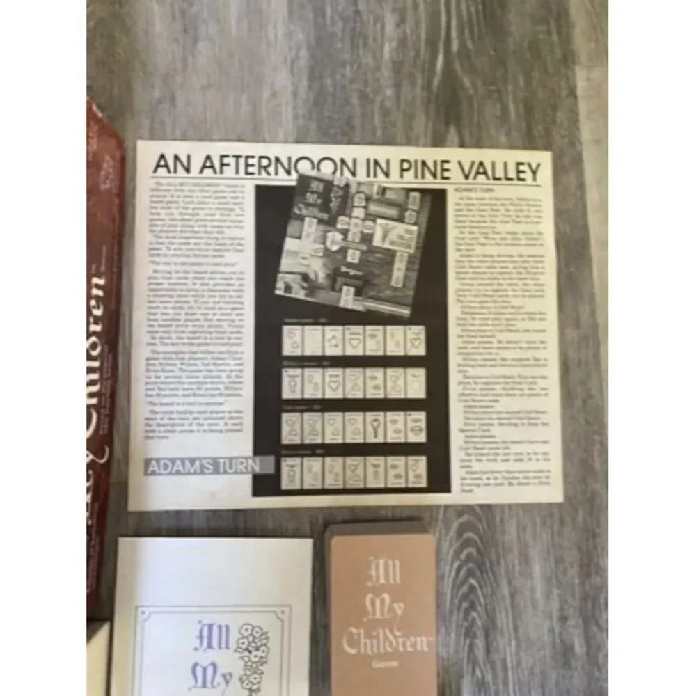 *TSR Board game All My Children Vintage 1985 Complete